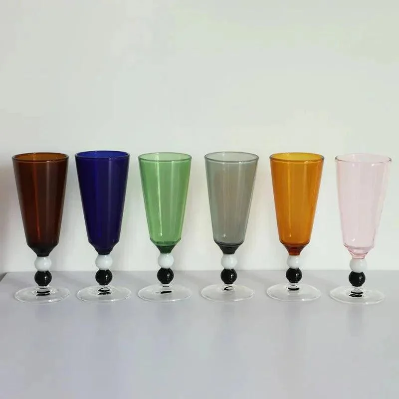 solid-colour-beaded-stem-glass-115366 Solid Colour Beaded Stem Glass 115366