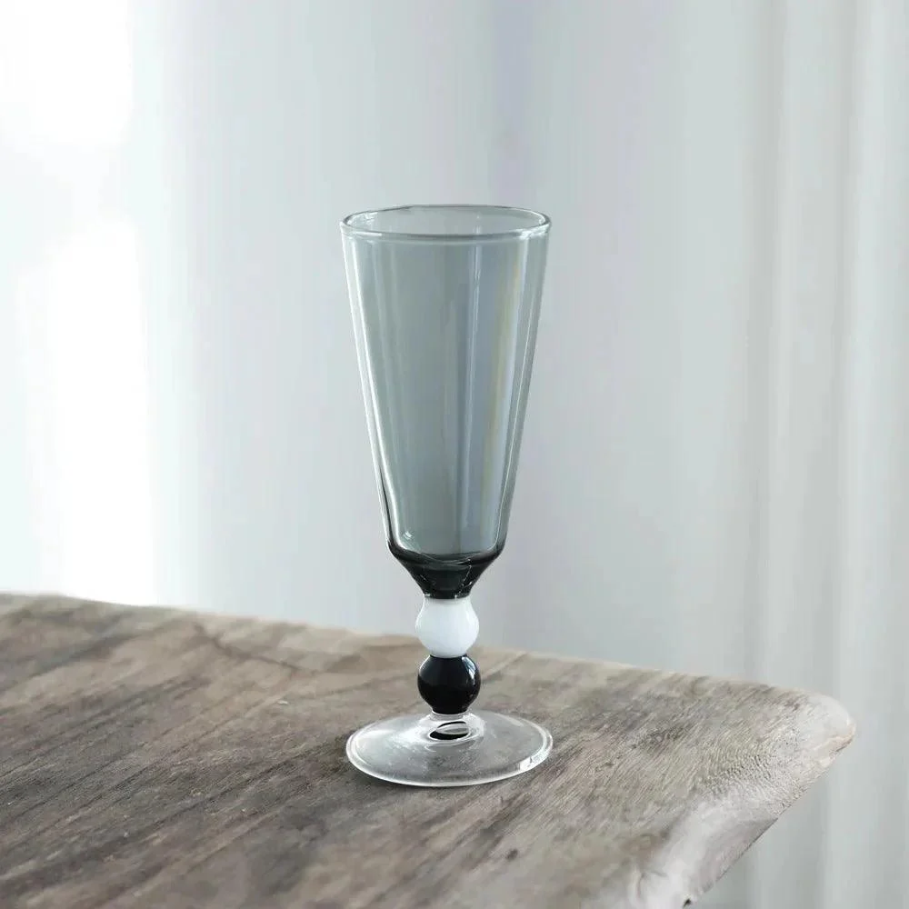 solid-colour-beaded-stem-glass-700497 Solid Colour Beaded Stem Glass 700497