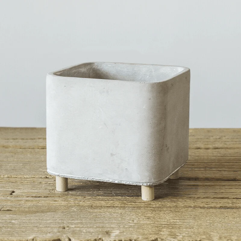 square-concrete-planterplantersliving-simply-house-145368 Square Concrete Planterplantersliving Simply House 145368