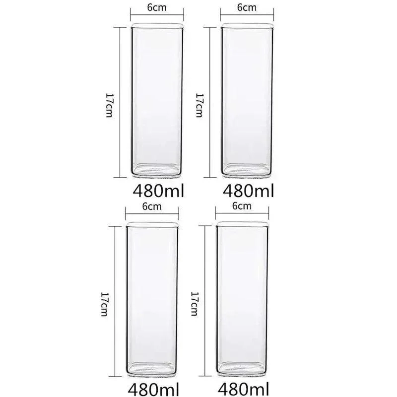 square-heat-resistant-glass-coffee-mug-sets-304216 Square Heat Resistant Glass Coffee Mug Sets 304216