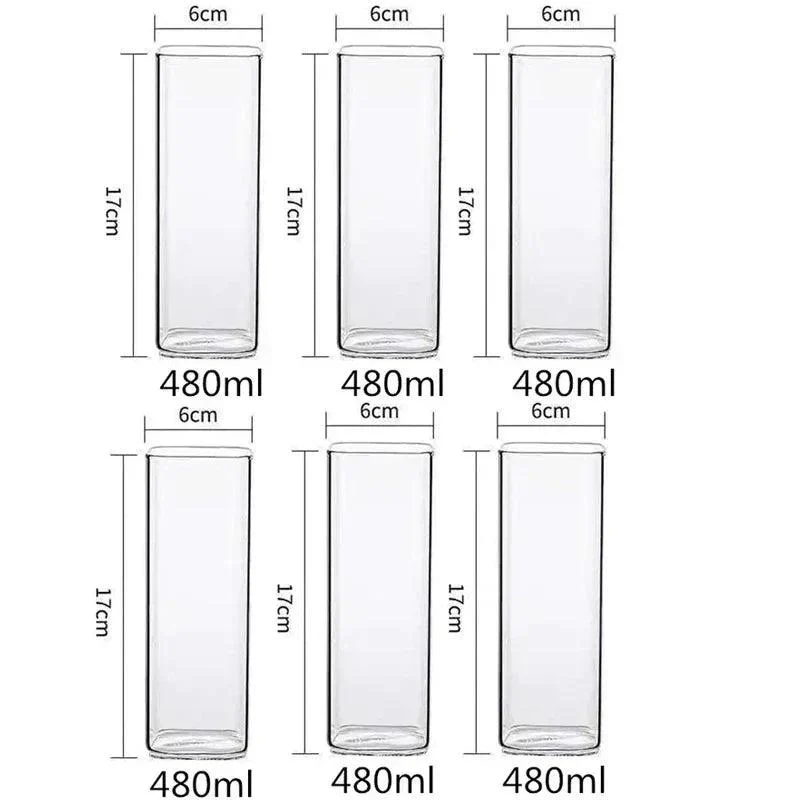 square-heat-resistant-glass-coffee-mug-sets-320745 Square Heat Resistant Glass Coffee Mug Sets 320745
