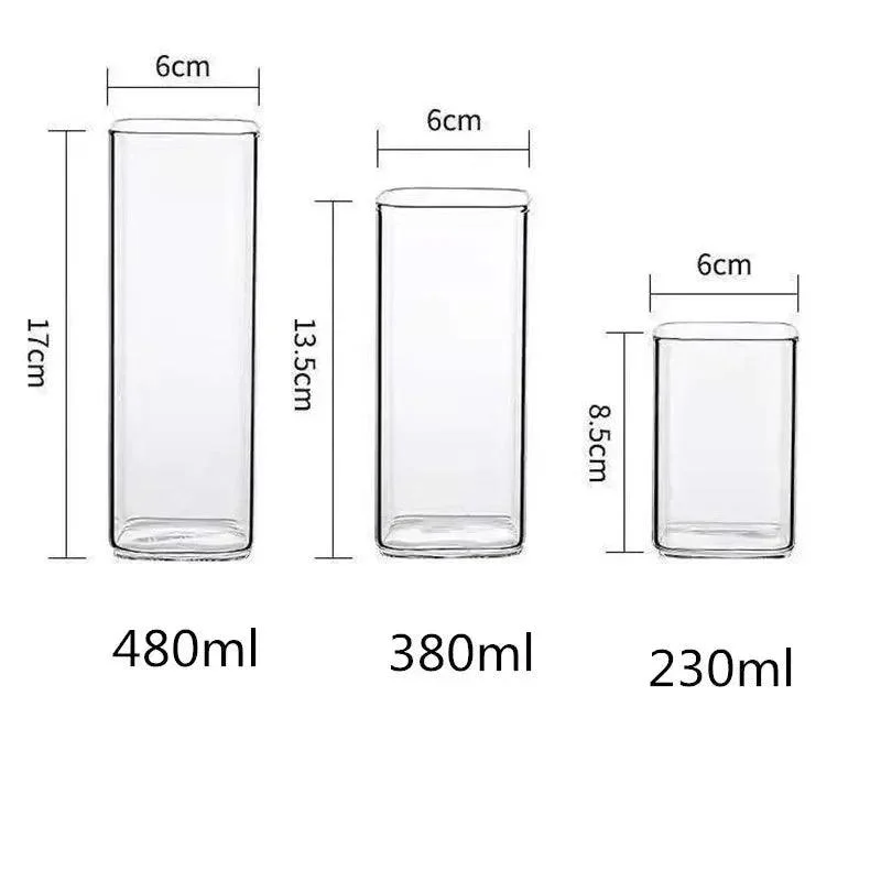 square-heat-resistant-glass-coffee-mug-sets-697802 Square Heat Resistant Glass Coffee Mug Sets 697802