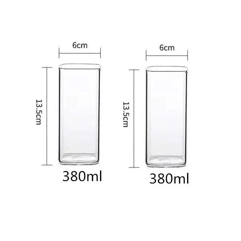 square-heat-resistant-glass-coffee-mug-sets-773529 Square Heat Resistant Glass Coffee Mug Sets 773529