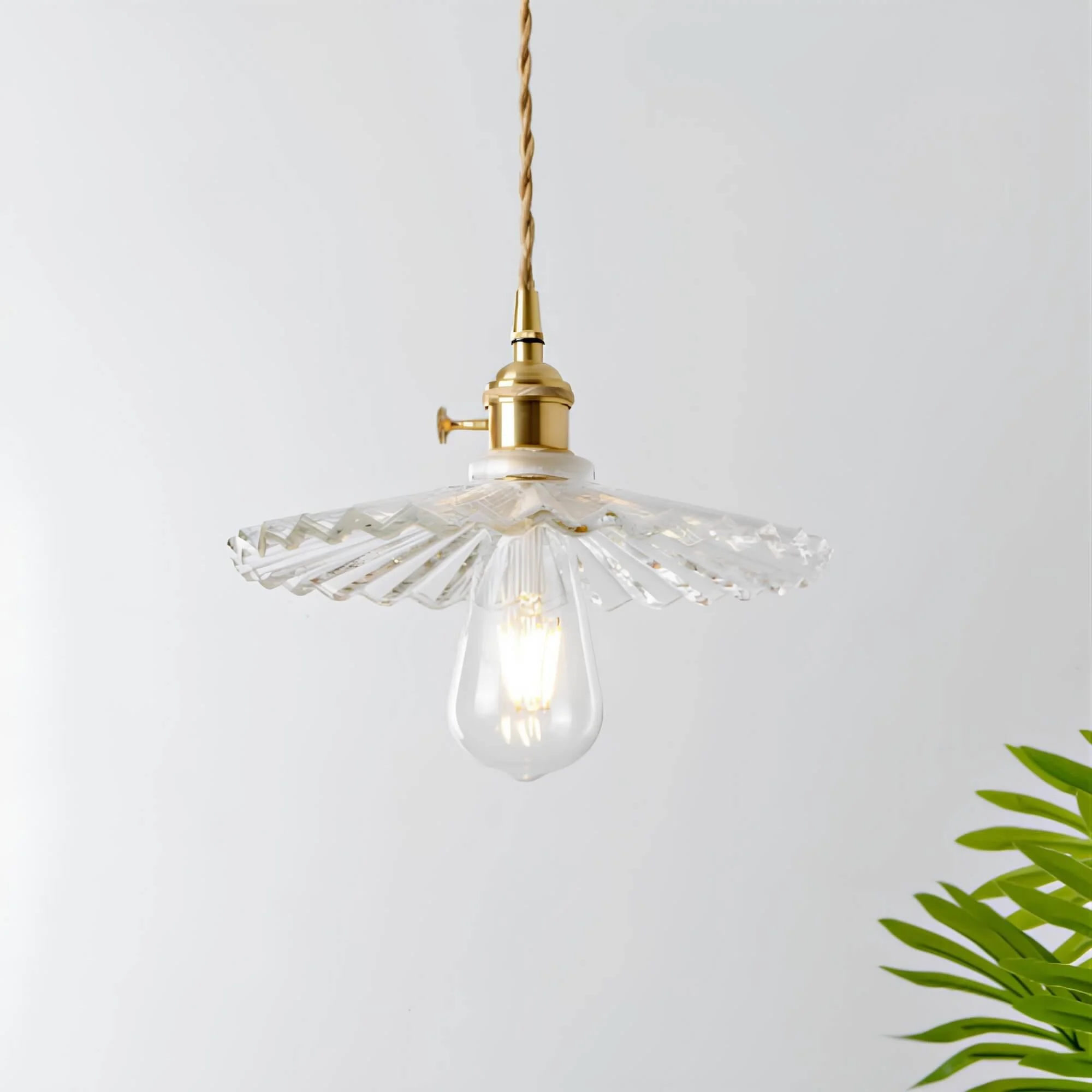 stilvolle-glaspendelleuchte-elegante-haengelampe-restaurant-40cm-e27-xlumina Stilvolle Glaspendelleuchte Elegante Haengelampe Restaurant 40cm E27 Xlumina