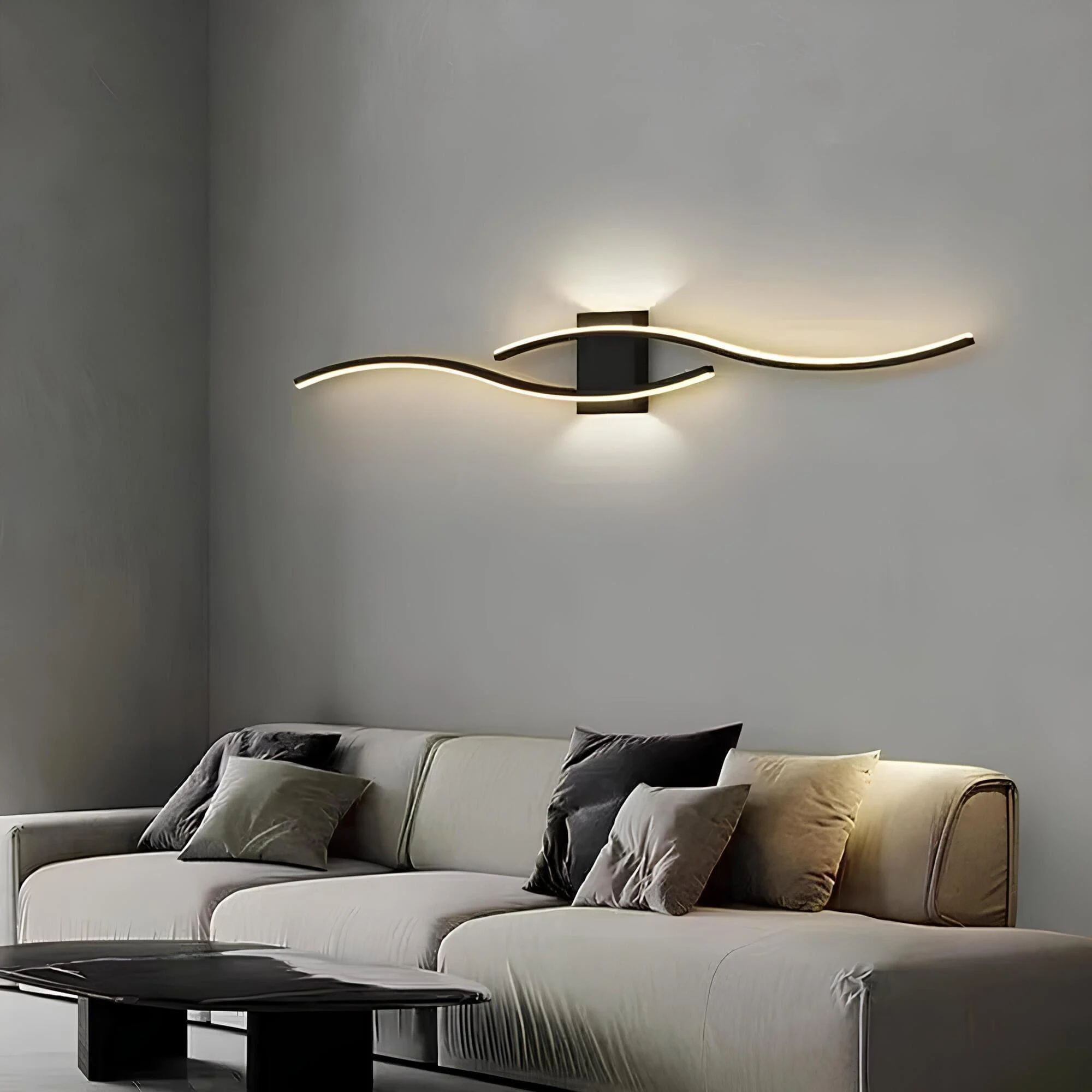 stretchshine-led-wandleuchte-modern-dimmbar-minimalistisch-weiss-schwarz-57cm-xlumina_4 Stretchshine Led Wandleuchte Modern Dimmbar Minimalistisch Weiss Schwarz 57cm Xlumina 4