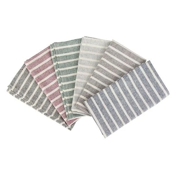 Striped Cloth Napkins 12pk 625063