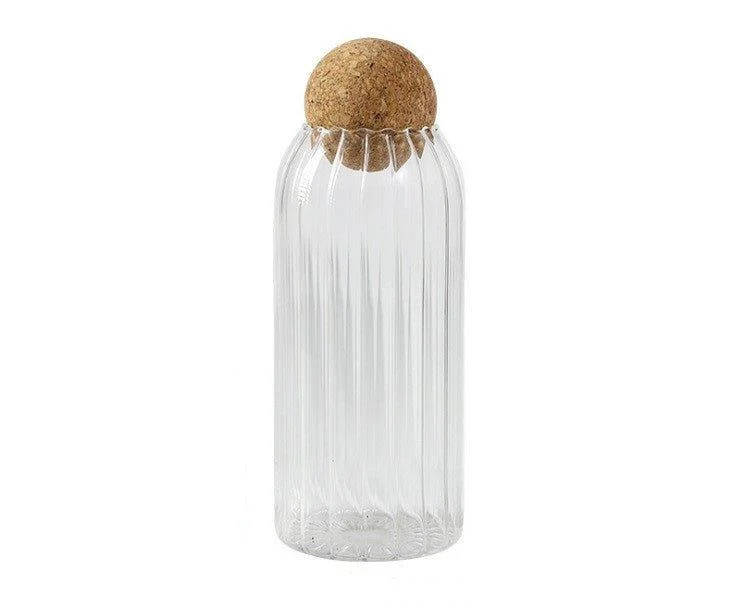 striped-cork-sealed-glass-jarskitchenliving-simply-house-303140 Striped Cork Sealed Glass Jarskitchenliving Simply House 303140