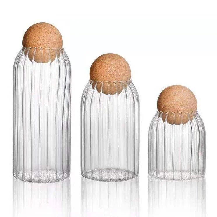 striped-cork-sealed-glass-jarskitchenliving-simply-house-444792 Striped Cork Sealed Glass Jarskitchenliving Simply House 444792