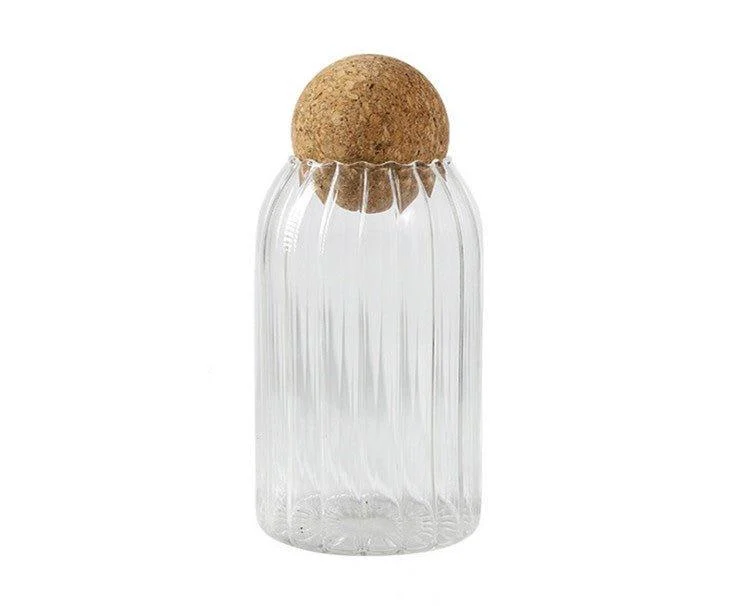 striped-cork-sealed-glass-jarskitchenliving-simply-house-521829 Striped Cork Sealed Glass Jarskitchenliving Simply House 521829