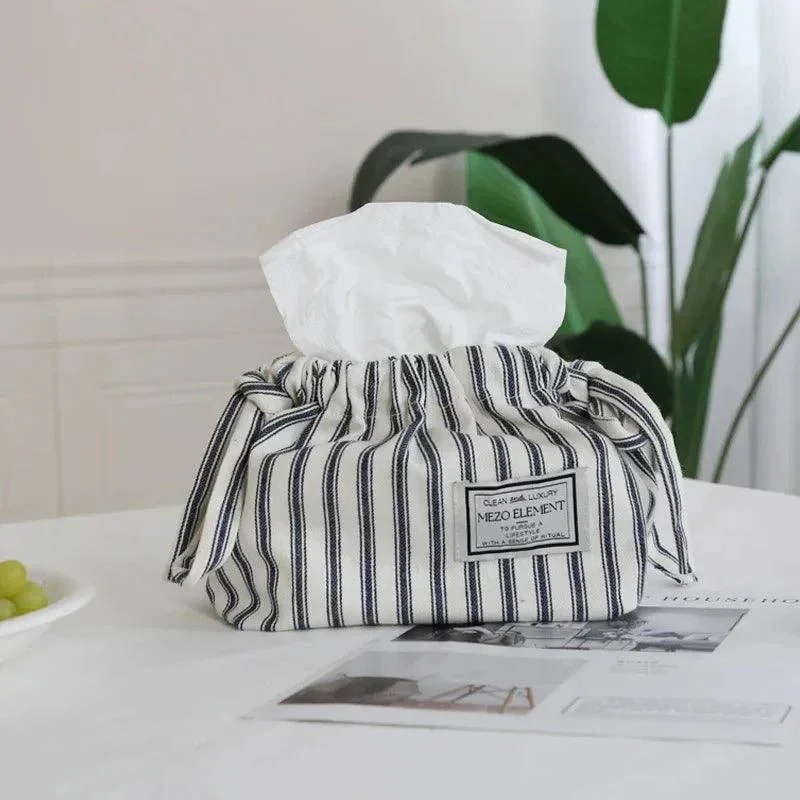 striped-cotton-drawstring-tissue-bag-517848 Striped Cotton Drawstring Tissue Bag 517848