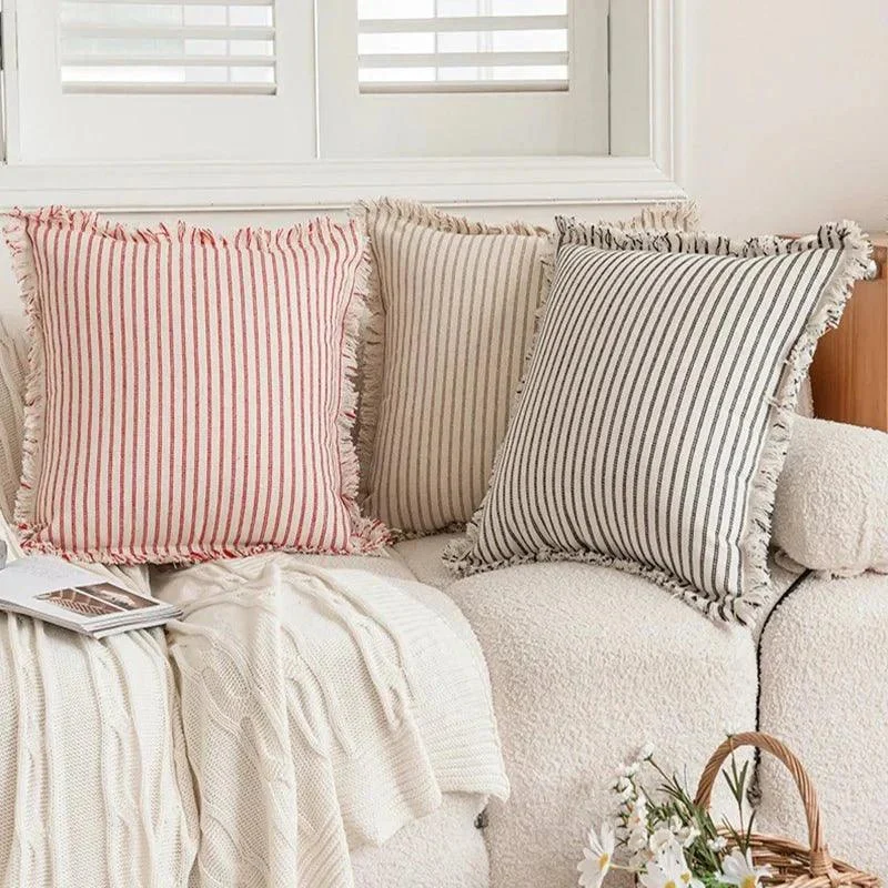 striped-jacquard-cushion-cover-130980 Striped Jacquard Cushion Cover 130980