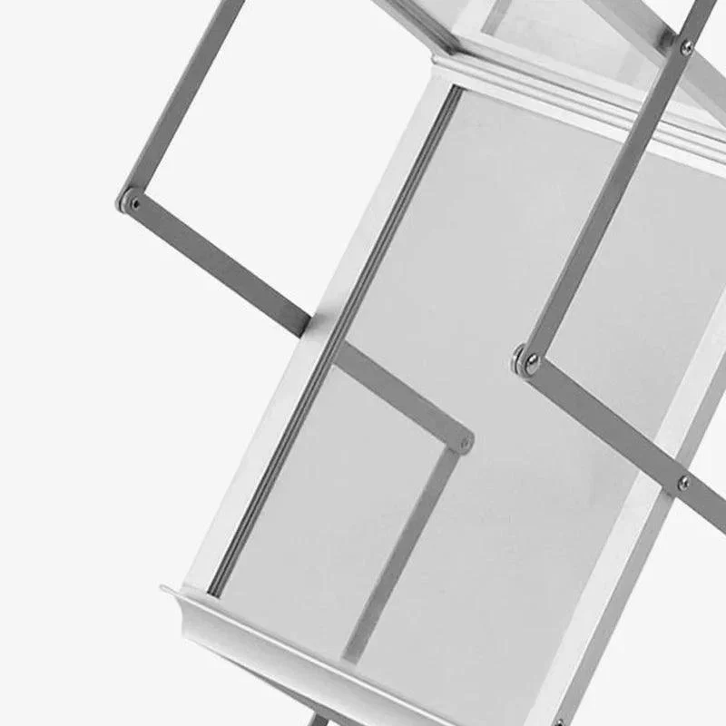 sturdy-foldable-aluminium-book-shelf-330209 Sturdy Foldable Aluminium Book Shelf 330209