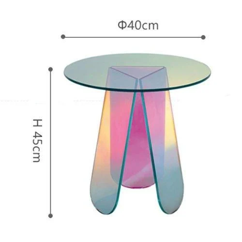 stylish-iridescent-acrylic-side-table-391107 Stylish Iridescent Acrylic Side Table 391107