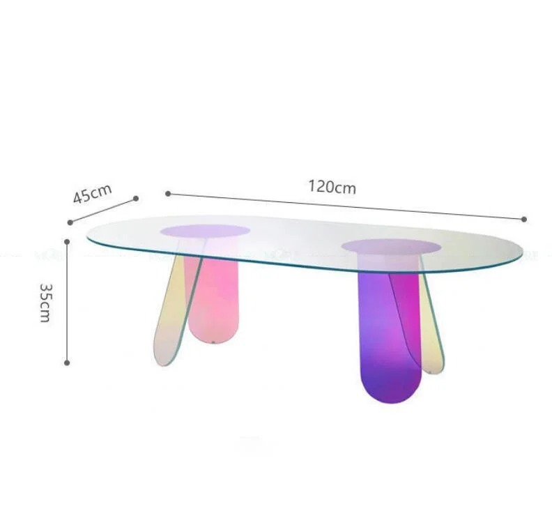 stylish-iridescent-acrylic-side-table-632963 Stylish Iridescent Acrylic Side Table 632963