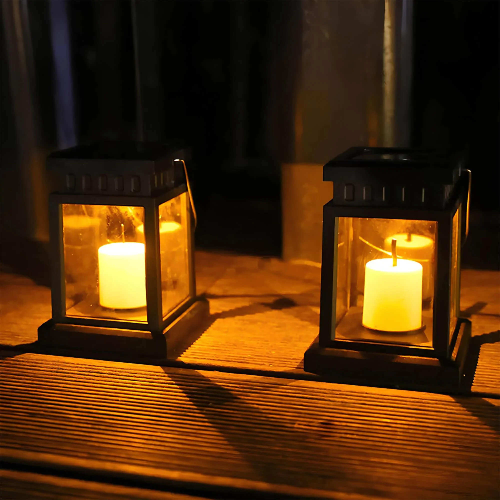Suncandle Solar Kerzenlaterne Umweltfreundlich Wetterfest Aussenbereich Garten Xlumina