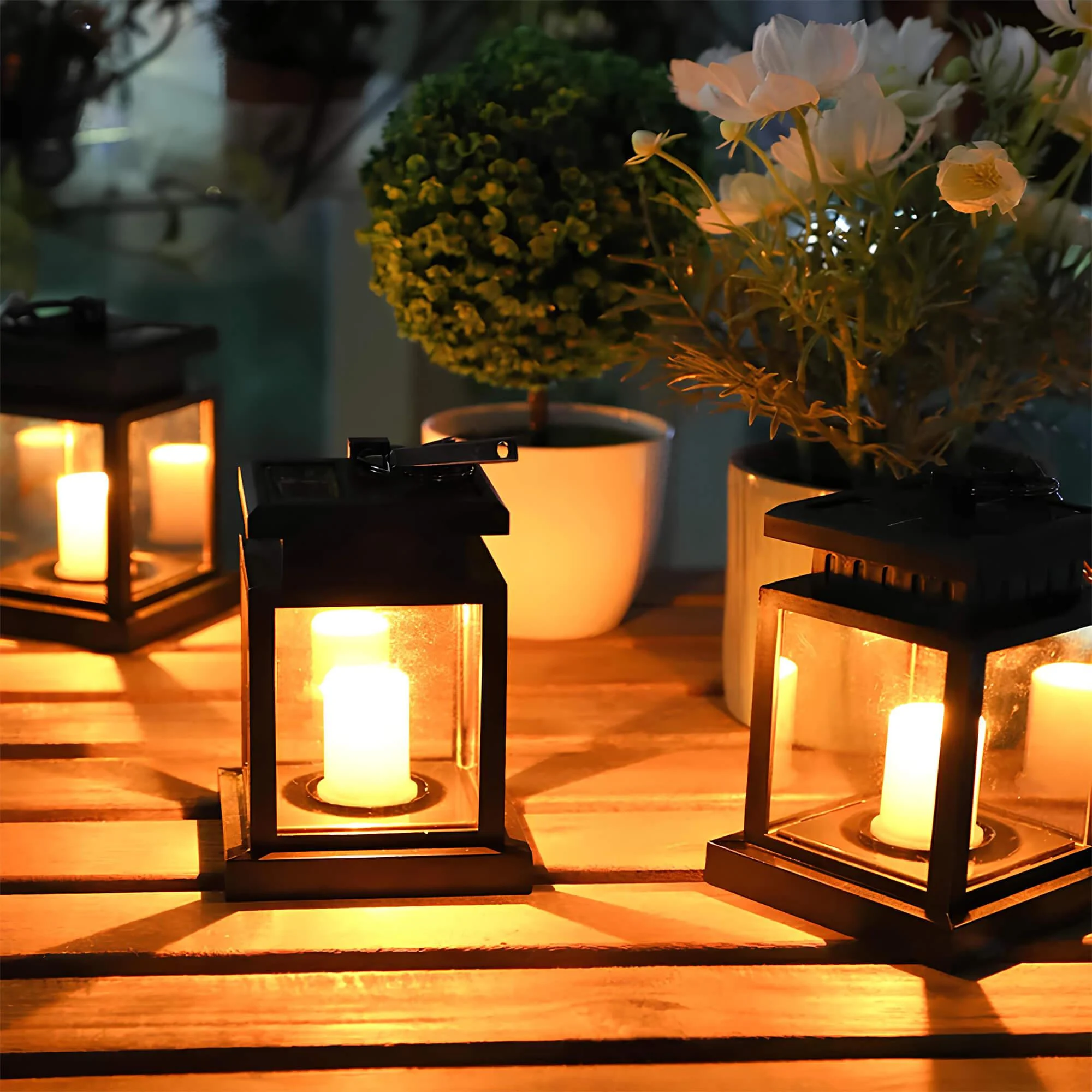 Suncandle Solar Kerzenlaterne Umweltfreundlich Wetterfest Aussenbereich Garten Xlumina4