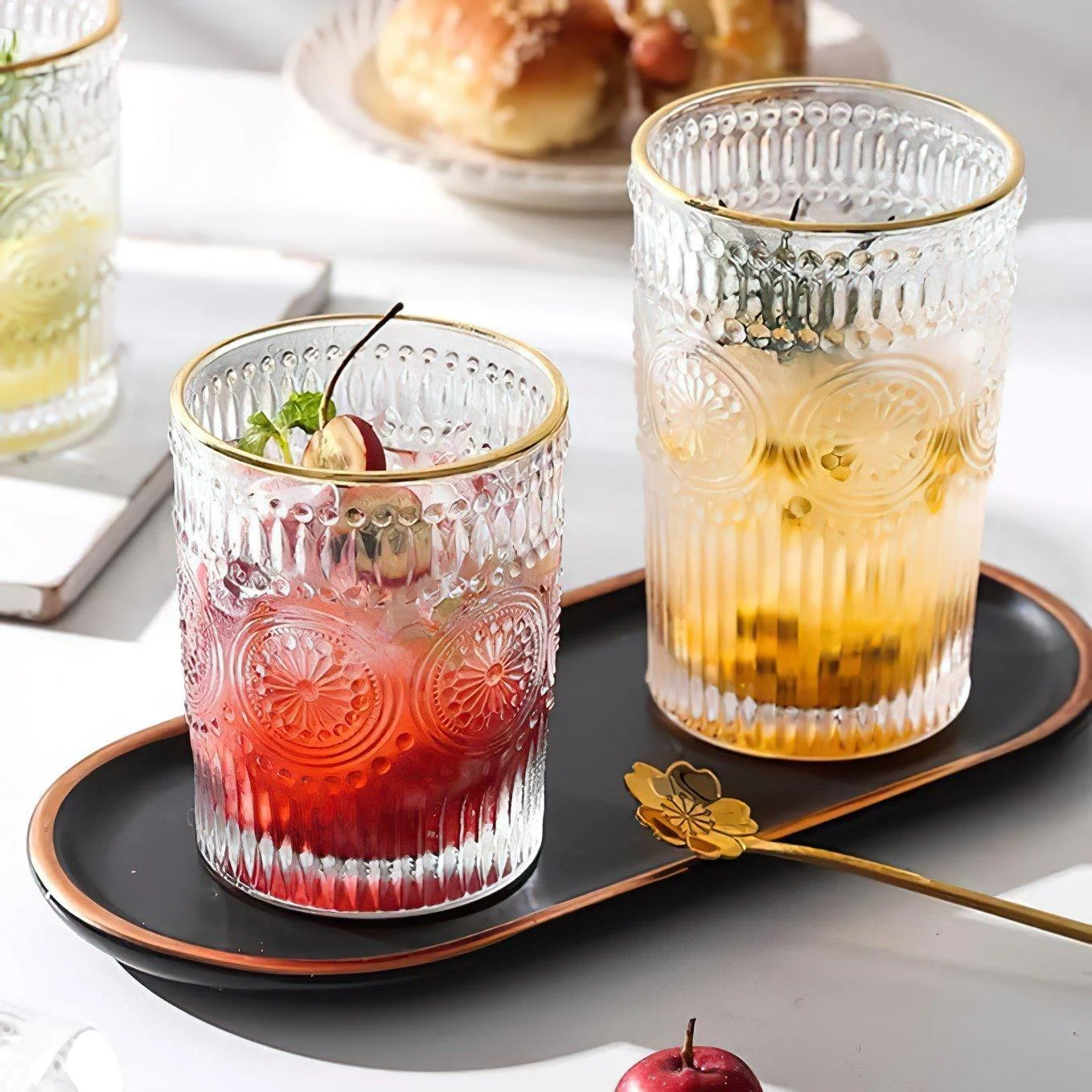 sunflower-embossed-glass-cupdrinkswareliving-simply-house-855713 Sunflower Embossed Glass Cupdrinkswareliving Simply House 855713