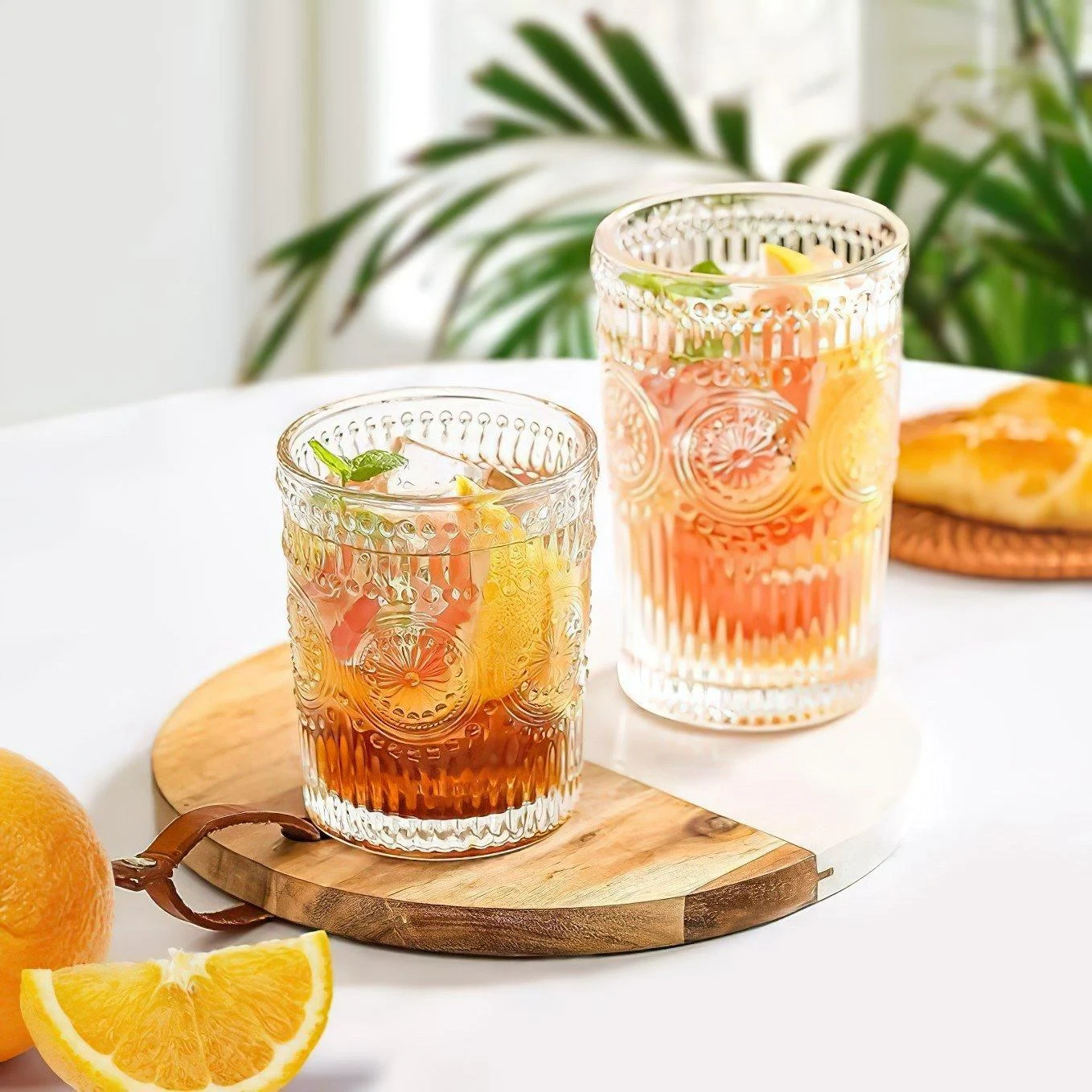 sunflower-embossed-glass-cupdrinkswareliving-simply-house-963647 Sunflower Embossed Glass Cupdrinkswareliving Simply House 963647