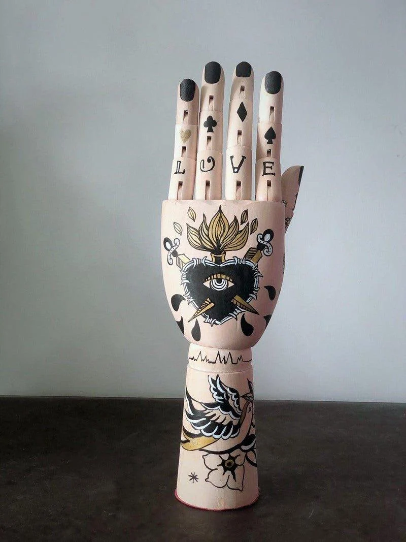 Tattooed Mannequin Handsornamentalliving Simply House 221558