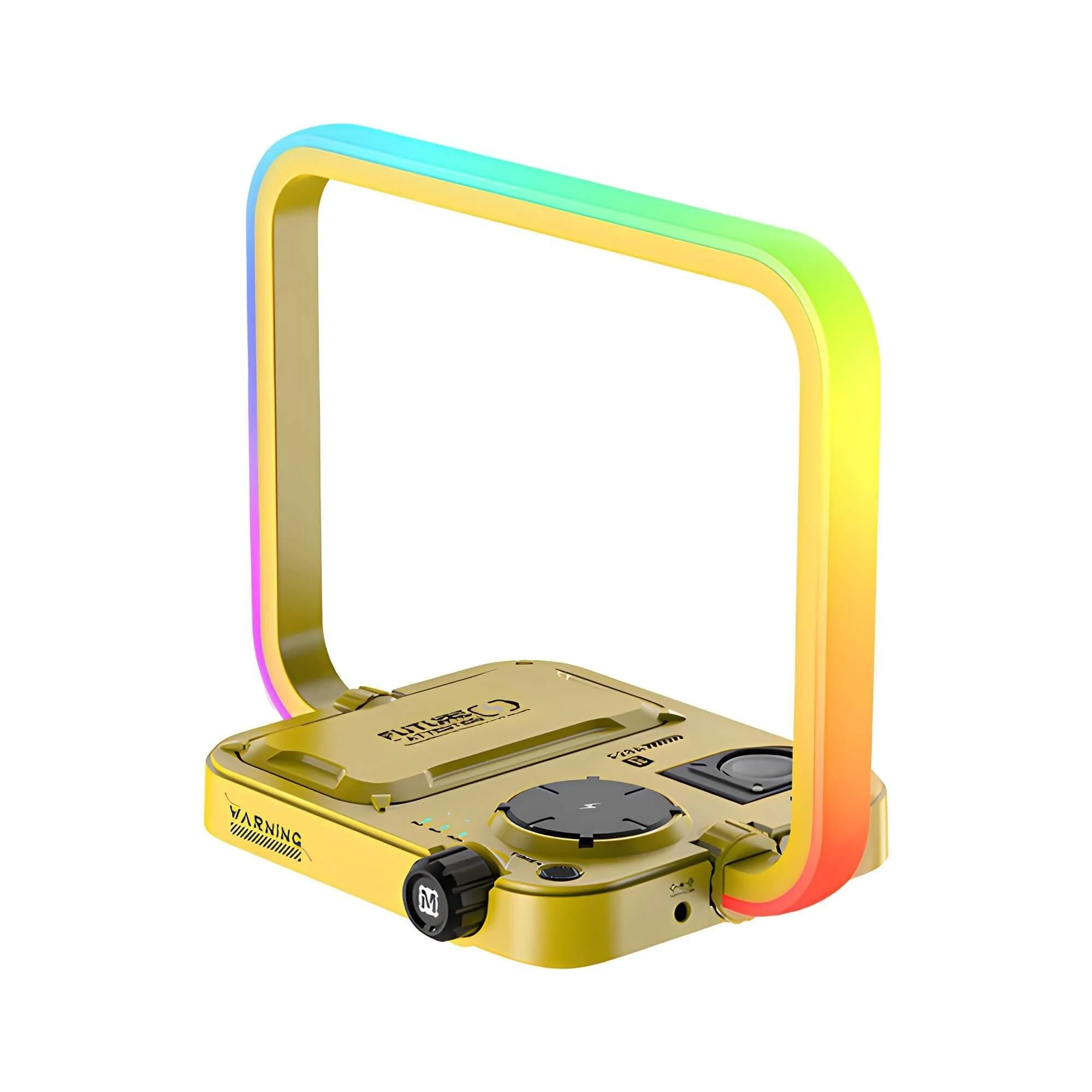 Techglow 3 In 1 Kabelloses Ladegerat Rgb Tischlampe Multifunktionale Lampe Xlumina