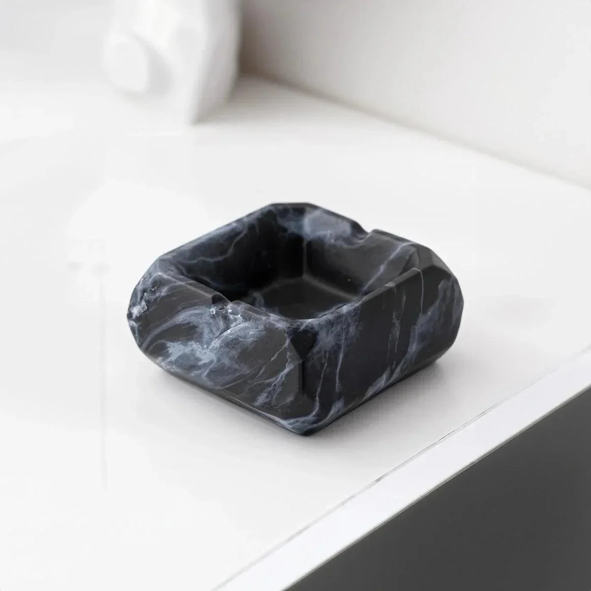 textured-marble-effect-ceramic-ashtray-252990 Textured Marble Effect Ceramic Ashtray 252990