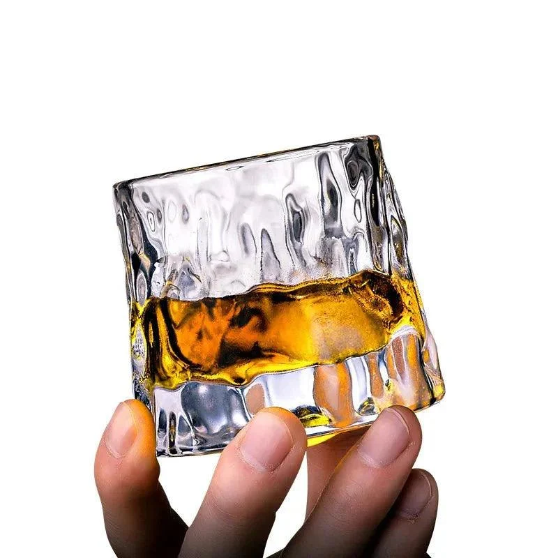 textured-ripple-effect-whisky-glass-525469 Textured Ripple Effect Whisky Glass 525469