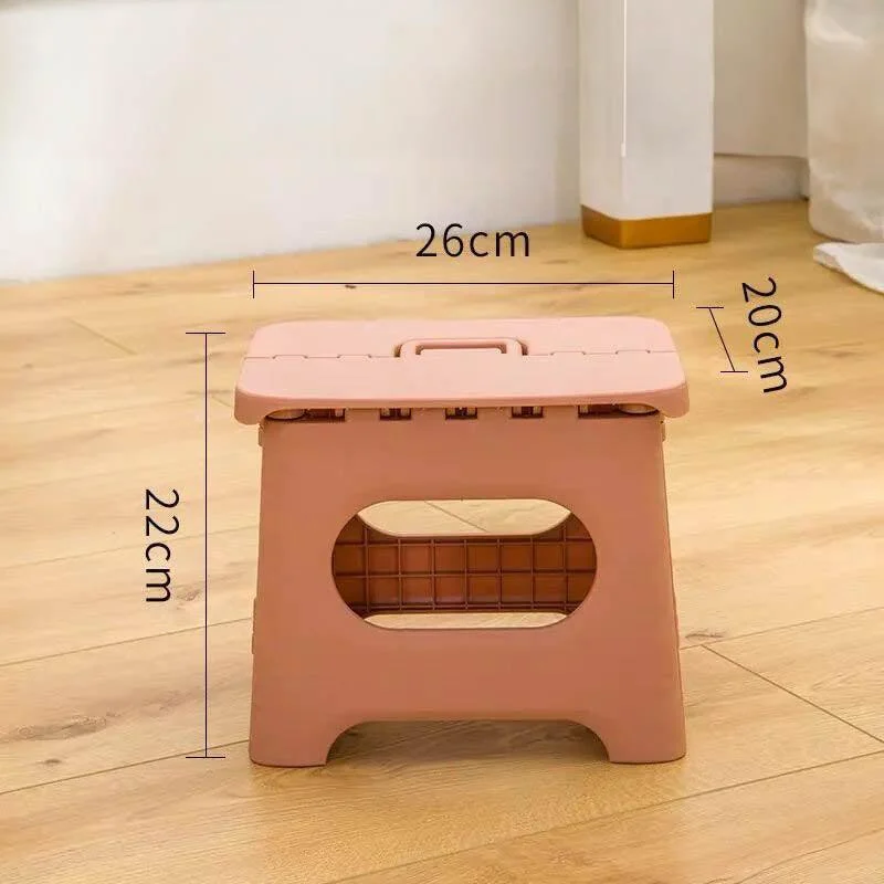 thickened-plastic-portable-folding-stool-690255 Thickened Plastic Portable Folding Stool 690255