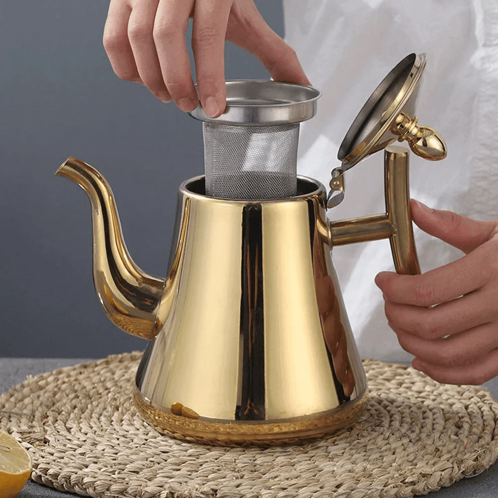 Tiana Stainless Steel Teapot Mademoiselle Home Decor And Furniture Store 2