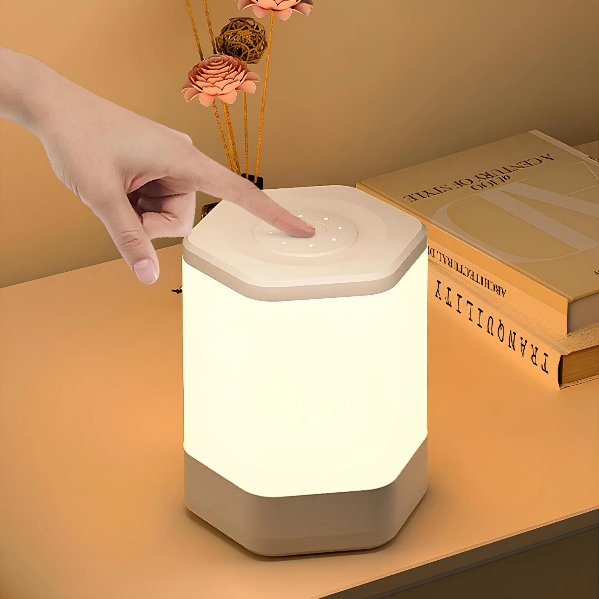 Touchshine Moderne Tischlampe Touch Steuerung Led Elegant Minimalistisch Ambiente Xlumina 3