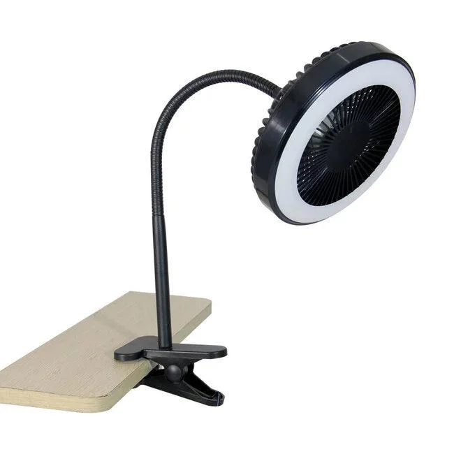Tragbarer 2 In 1 Ventilator Mit Leds Und Clip Mani 4