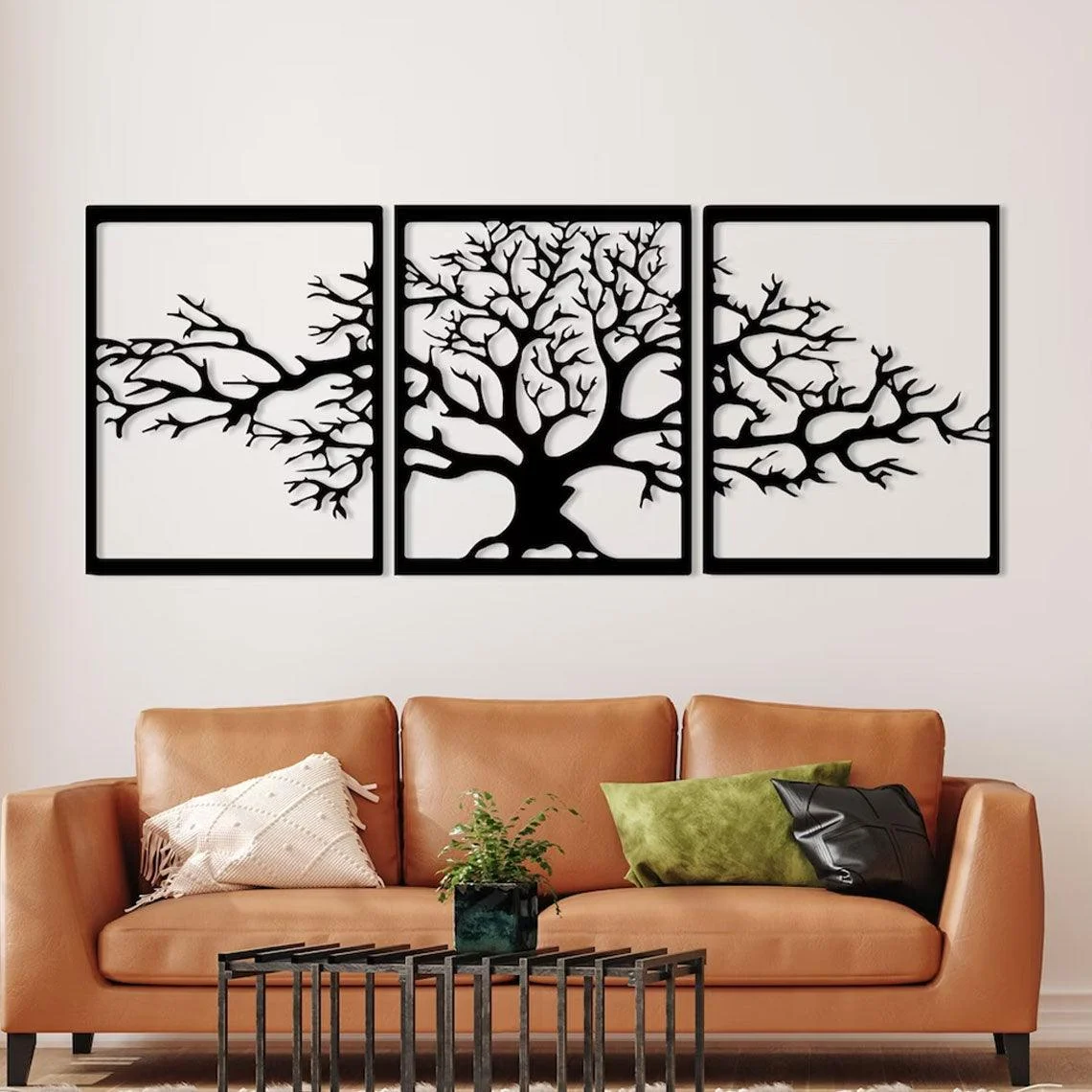 Triptyque Arbre De Vie 000403