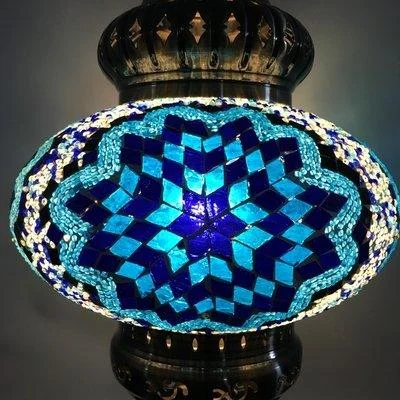 turkish-style-mosaic-stained-glass-pendant-light-175739 Turkish Style Mosaic Stained Glass Pendant Light 175739