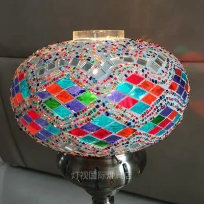 turkish-style-mosaic-stained-glass-pendant-light-933020 Turkish Style Mosaic Stained Glass Pendant Light 933020