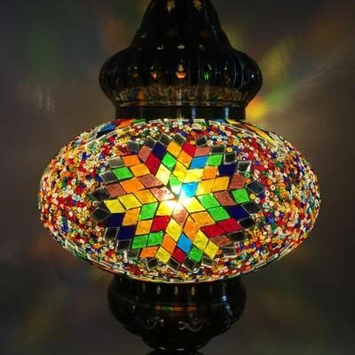 turkish-style-mosaic-stained-glass-pendant-light-963019 Turkish Style Mosaic Stained Glass Pendant Light 963019