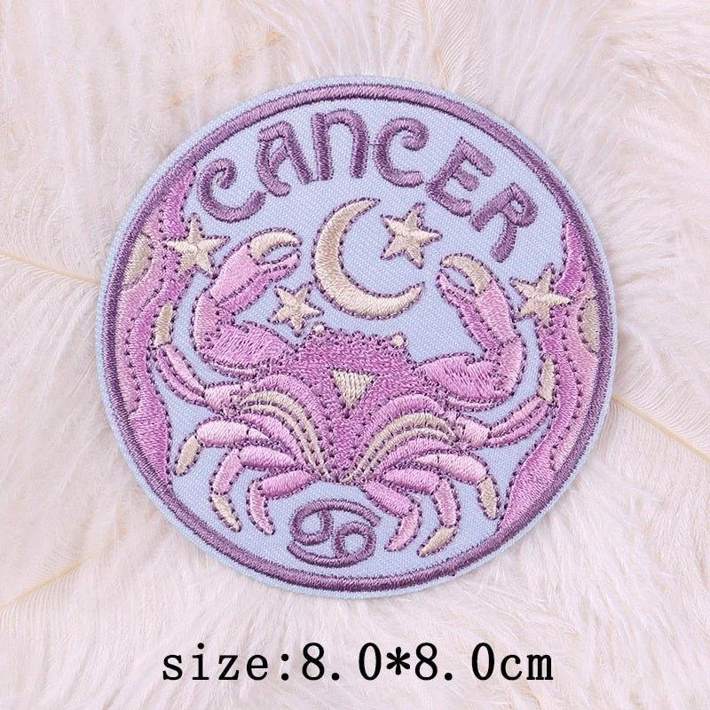 twelve-constellations-astrology-and-witchcraft-embroidered-iron-on-patches-348108 Twelve Constellations Astrology And Witchcraft Embroidered Iron On Patches 348108