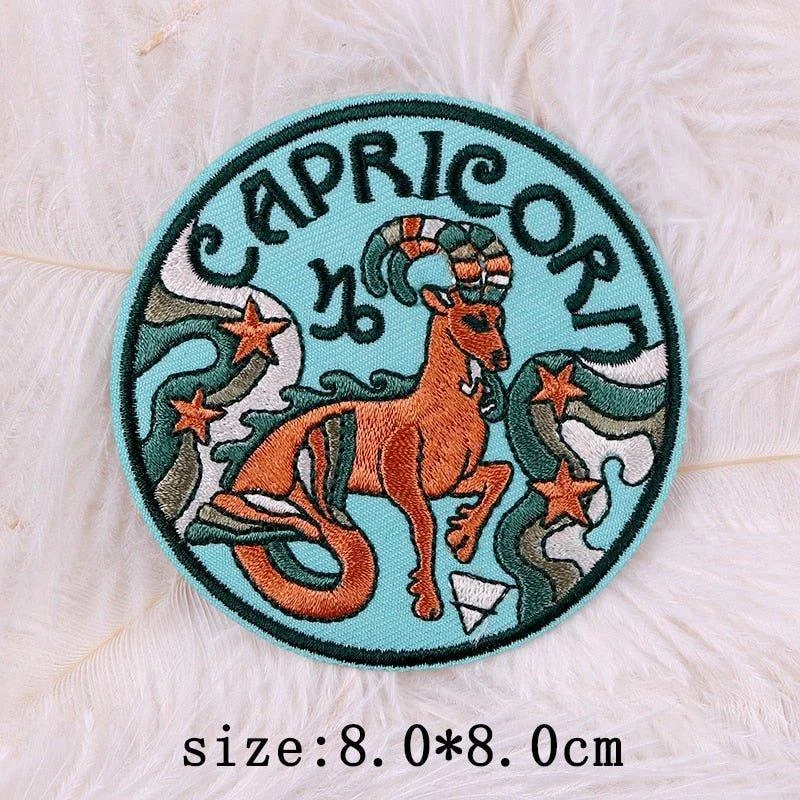 twelve-constellations-astrology-and-witchcraft-embroidered-iron-on-patches-645757 Twelve Constellations Astrology And Witchcraft Embroidered Iron On Patches 645757