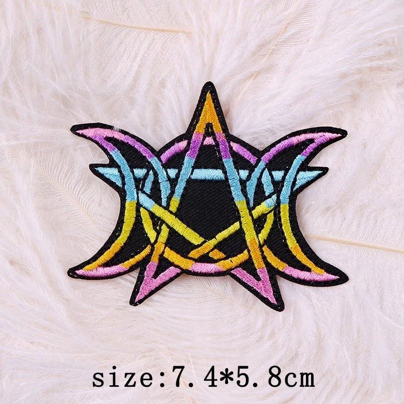 twelve-constellations-astrology-and-witchcraft-embroidered-iron-on-patches-763588 Twelve Constellations Astrology And Witchcraft Embroidered Iron On Patches 763588