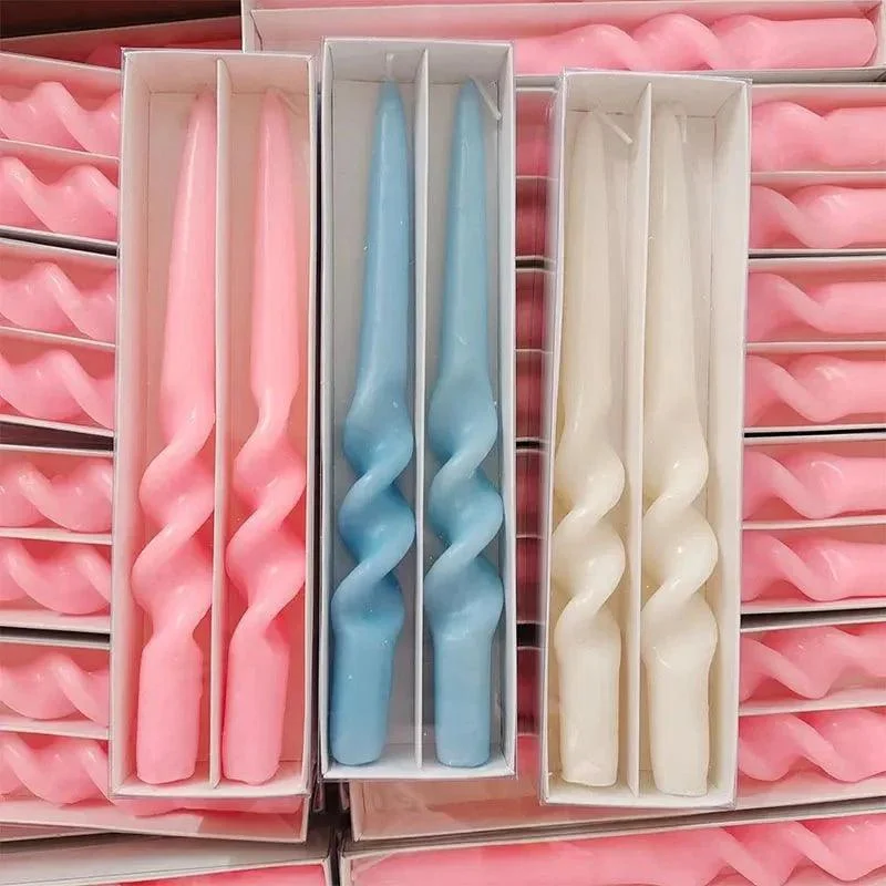 two-pastel-coloured-household-candles-517616 Two Pastel Coloured Household Candles 517616