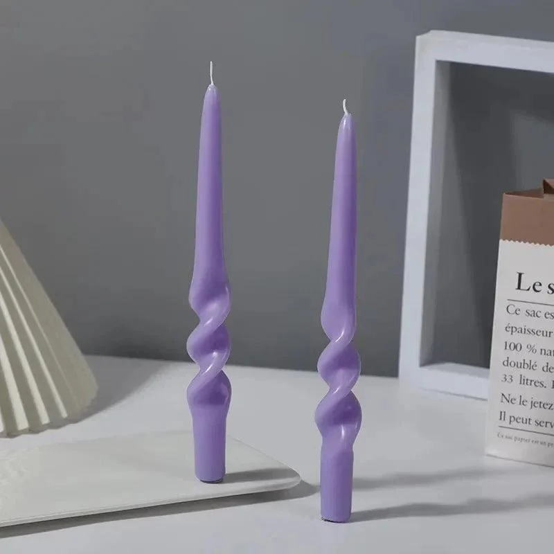 two-pastel-coloured-household-candles-594240 Two Pastel Coloured Household Candles 594240