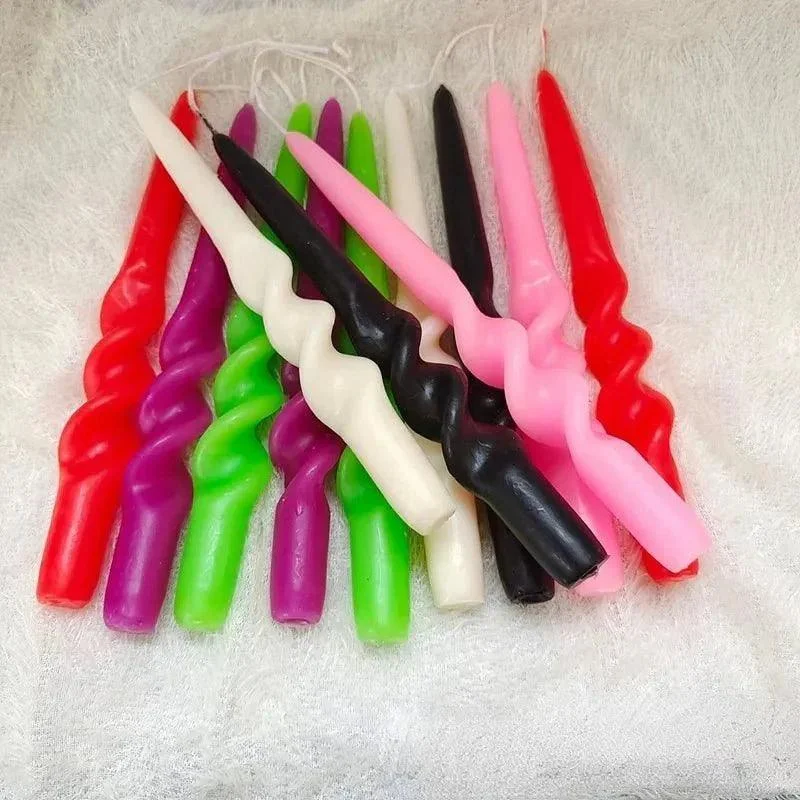 two-pastel-coloured-household-candles-672097 Two Pastel Coloured Household Candles 672097