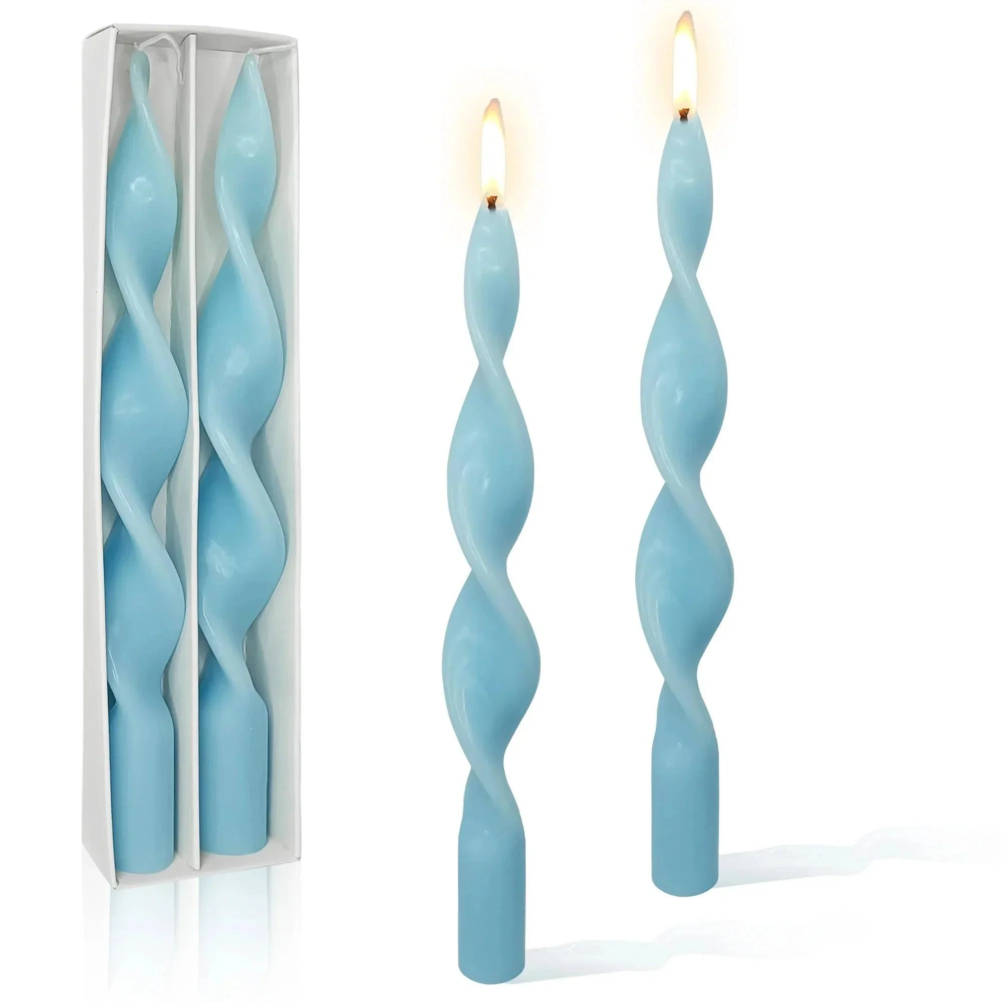 two-piece-twisted-tapered-candle-set-841930 Two Piece Twisted Tapered Candle Set 841930