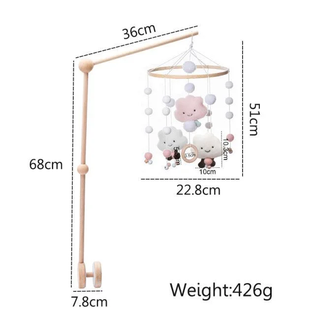 v-2PCS_Cloud_bed_bell__-927508256 V 2pcs Cloud Bed Bell 927508256