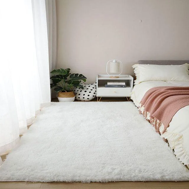 v-83549193__-1033057426 Pink Grey Classic Carpet Shaggy Rugs for Children Soft Mat Living Room - ISTANBULLU LTD