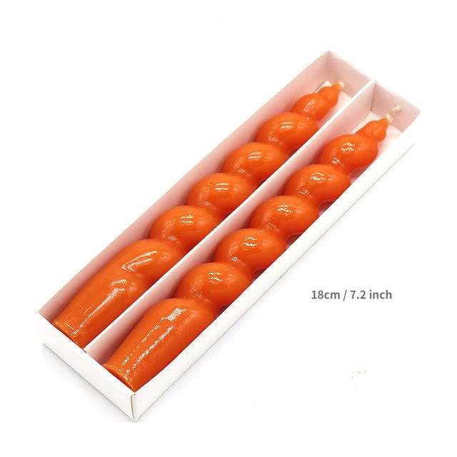 V Orange Spiral 2pc 1894344716
