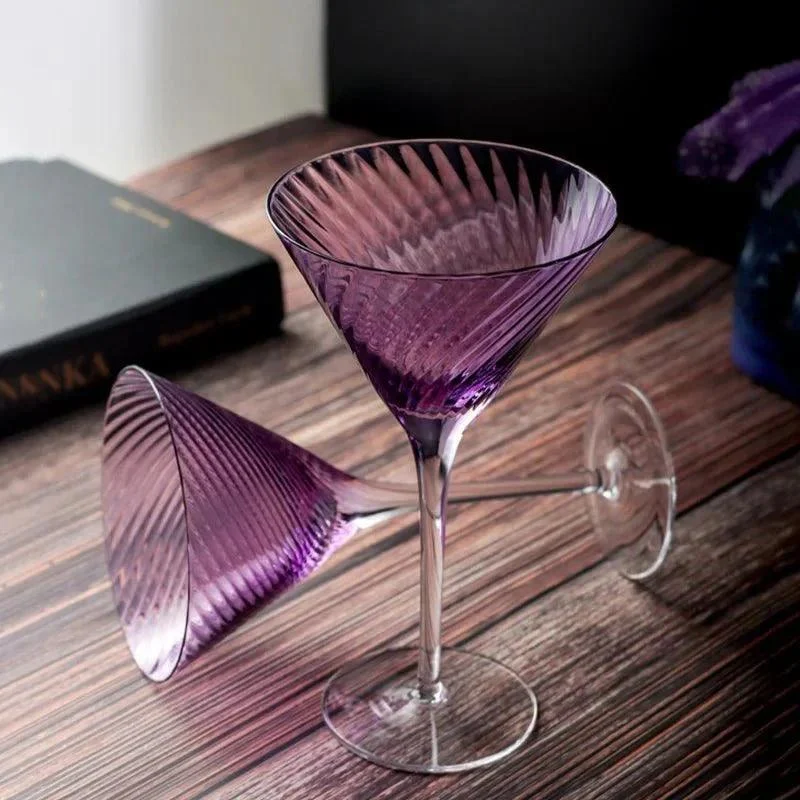 vertical-ribbed-pattern-purple-glass-112621 Vertical Ribbed Pattern Purple Glass 112621