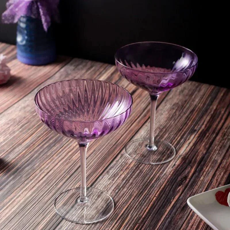 vertical-ribbed-pattern-purple-glass-326677 Vertical Ribbed Pattern Purple Glass 326677