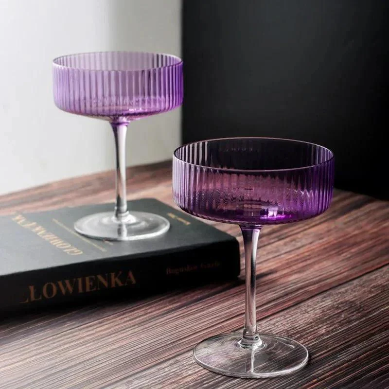 vertical-ribbed-pattern-purple-glass-433190 Vertical Ribbed Pattern Purple Glass 433190