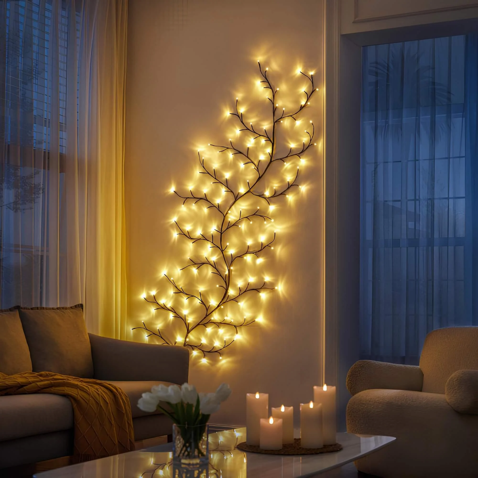 verzauberter-baum-wandleuchte-silber-gold-led-lampe-funkelndes-design-natur-xlumina Verzauberter Baum Wandleuchte Silber Gold Led Lampe Funkelndes Design Natur Xlumina