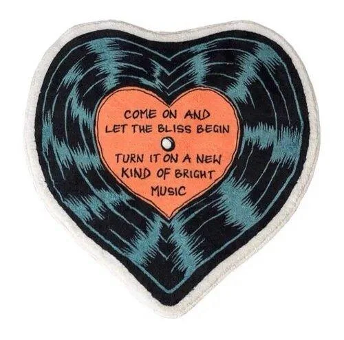vintage-art-record-shape-soft-rug-714233 Vintage Art Record Shape Soft Rug 714233