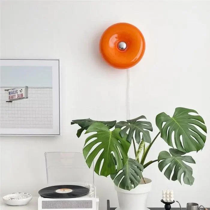 Vintage Donut Bauhaus Table Lamp Wall Sconce Hl164 1